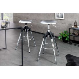 Stílusos bárszék Arvion ezüst