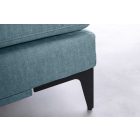 Sarok ülőgarnitúra Lunado XL 315 cm 3 kékeszöld bársony