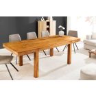 Stílusos bővíthető étkezőasztal RoyalWood 120-200 cm akác