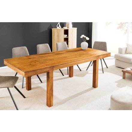 Stílusos bővíthető étkezőasztal RoyalWood 120-200 cm akác