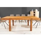 Stílusos bővíthető étkezőasztal RoyalWood 120-200 cm akác