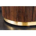 Design komód Daichi 170 cm mangó / fehér márvány