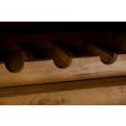 Stílusos komód Thunder 195 cm vintage barna fenyő 