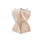 Design lerakóasztal Spin 45 cm mangó