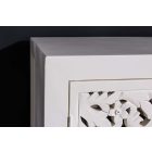 Stílusos komód Noelle 170 cm fehér mangó