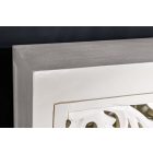 Magas komód Noelle 140 cm fehér mangó