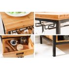 Bortartó Eisley 120 cm fenyő