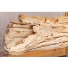 Asztali lámpa Stump 60 cm bézs teak