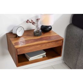 Stílusos éjjeliszekrény Las Palmas 50cm függő sheesham