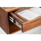 Stílusos éjjeliszekrény Las Palmas 50cm függő sheesham