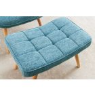 Design lábtartó Sweden kék