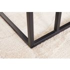 Design oldalsó asztal Maille 43 cm antracit márvány utánzat