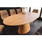 Design bővíthető étkezőasztal Valdina 160-200 cm ovális tölgy  