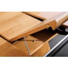 Design bővíthető étkezőasztal Valdina 160-200 cm ovális tölgy  