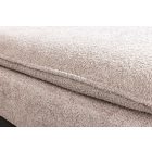 Stílusos puff Eden 100 cm pezsgő bouclé