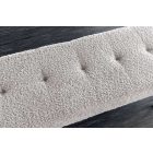 Design ülőpad Bailey 100 cm szürkés bézs pezsgő bouclé
