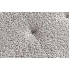 Design ülőpad Bailey 100 cm szürkés bézs pezsgő bouclé