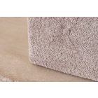 Stílusos ülőpad Spectacular 140 cm szürkés bézs pezsgő bouclé