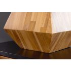 Asztali lámpa Nuvia 60 cm teakfa