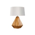 Asztali lámpa Nuvia 60 cm teakfa