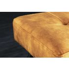 Design ülőpad Bailey 100 cm mustársárga bársony