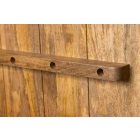 Design magas komód Dalton II 120 cm fekete fehér mangó