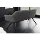 Design ülőpad Vallerina 165 cm antracit 