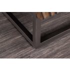 Design komód Dalton II 180 cm fekete barna mangó