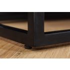 Stílusos komód Raven 180 cm 3D mozaik natúr barna mangó