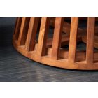 Design kör étkezőasztal Bellmont 130 cm akác