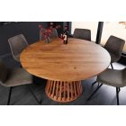 Design kör étkezőasztal Bellmont 120 cm akác