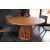 Design kör étkezőasztal Bellmont 140 cm akác