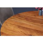 Design kör étkezőasztal Bellmont 140 cm akác