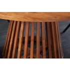 Design kör étkezőasztal Bellmont 140 cm akác