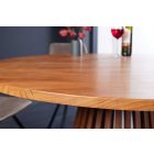 Design kör étkezőasztal Bellmont 140 cm akác