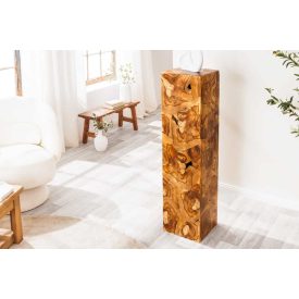 Dekorációs Pillar oszlop 110cm teak