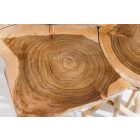 Dohányzóasztal Twig 60 cm teak