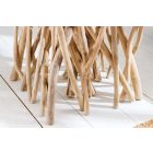 Dohányzóasztal Twig 60 cm teak