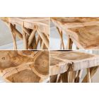 Dohányzóasztal Twig 60 cm teak