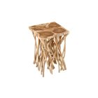 Dohányzóasztal Twig 60 cm teak