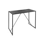 Design bárasztal Maille 120 cm fekete márvány utánzat