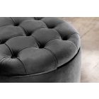 Design puff Rococo 50 cm szürke