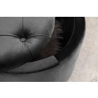 Design puff Rococo 50 cm szürke