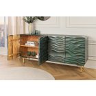 Design komód Gavrilla 160 cm türkiz mangó