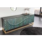 Design komód Shayla 177 cm türkiz mangó 