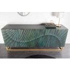 Design komód Shayla 177 cm türkiz mangó 