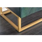 Design komód Shayla 177 cm türkiz mangó 