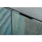 Design komód Shayla 177 cm türkiz mangó 