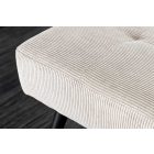 Design ülőpad Bailey 100 cm bézs kord