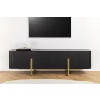 Design TV asztal Daichi 160 cm fekete mangó